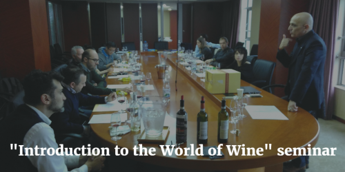 Introduction to the World of Wine course by Italian Sommeliers of China™