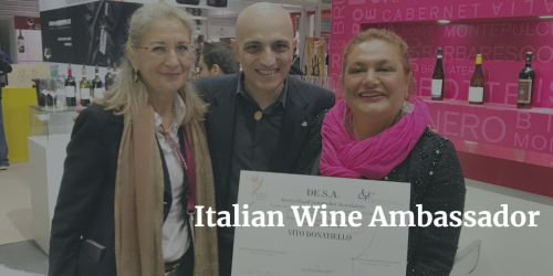 Vito Donatiello awarded Italian Wine Ambassador in China