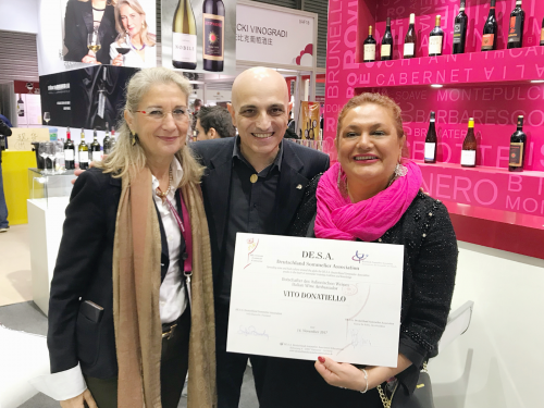 Vito Donatiello awarded Italian Wine Ambassador in China