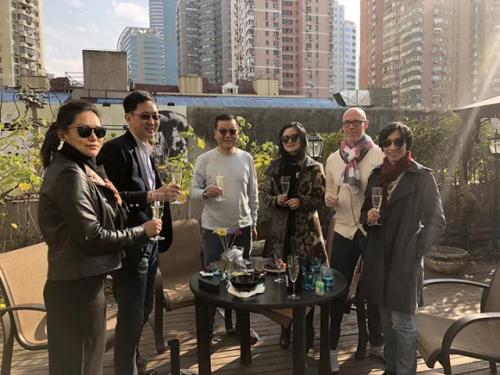 NihaoItaly private terrace wine tasting | Italian Wine & Food in China blog