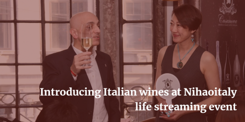 Introducing Italian wines at Nihaoitaly life streaming event | Italian Wine & Food in China blog