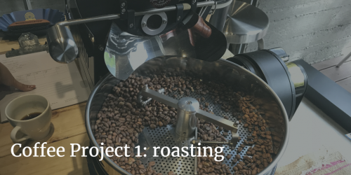 Roasting green coffee beans class | Italian Wine & Food in China blog