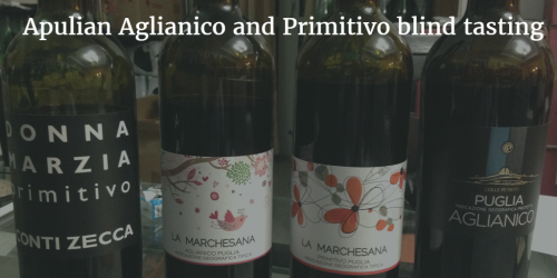 Apulian Aglianico and Primitivo blind tasting by Italian Wine & Food in China