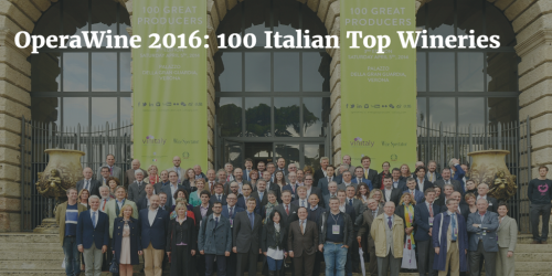 OperaWine 2016 Top 100 Italian Wineries by Italian Wine & Food in China